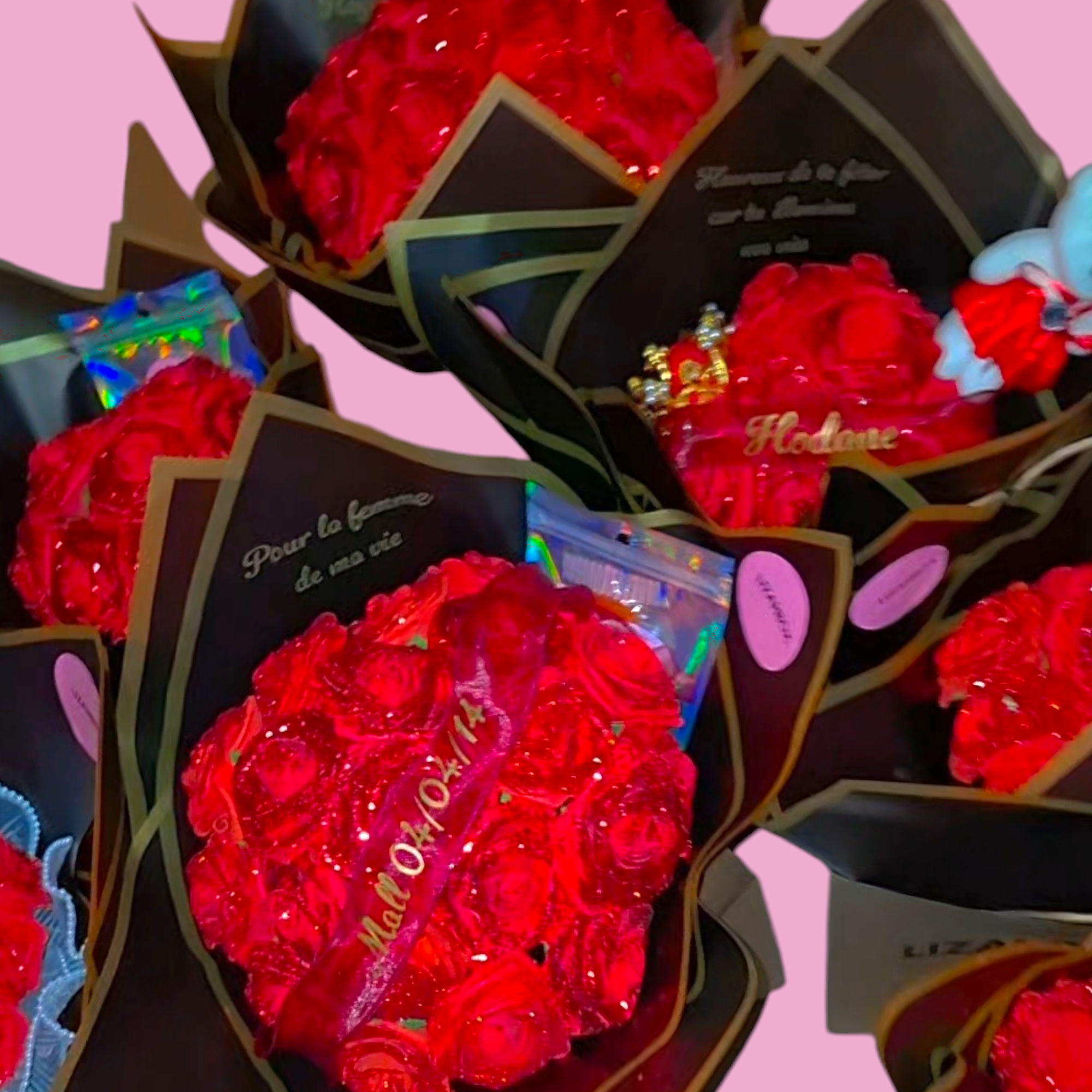 Bouquet de Roses Éternelles Pas Cher - 10 Roses à 25€